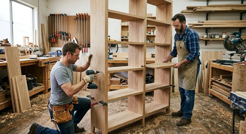 Built In Furniture Construction in Fairfax, VA
