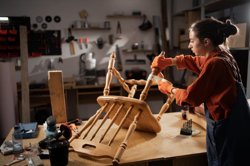 Furniture Repair in Progress